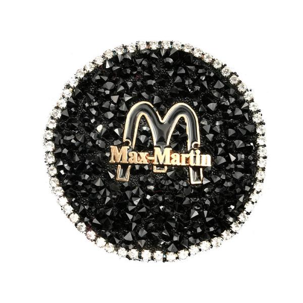 Quality Eco Friendly Rhinestone Applique Patches With Iron / Sew On Backing for sale