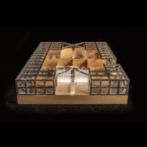 HIGOLD Section Model Architectural Design-Space station model 1/35