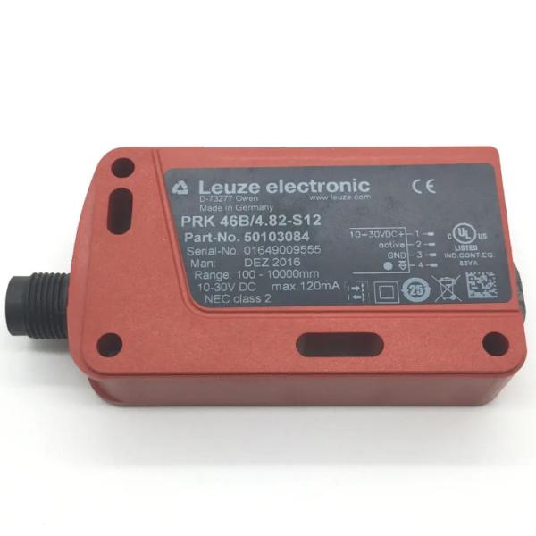 High Quality LEUZE LED 4 -pin PRK 46B/7D-S12 Polarized Retro-reflective