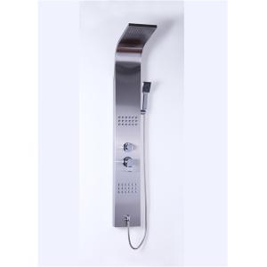 LED Lighting Shower Columns Panels Rectangle Shape Multi Color Heat Resistance