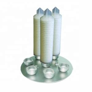 62KG Weight Multi Cartridge Filter Housings for Coconut Oil Processing Machine