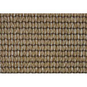 Brown Plastic Privacy Fence Netting with ANTI UV , Courtyard Gaden
