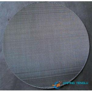 Black Mild Steel Wire Cloth, Dutch Weave 12X64mesh to 40X200mesh