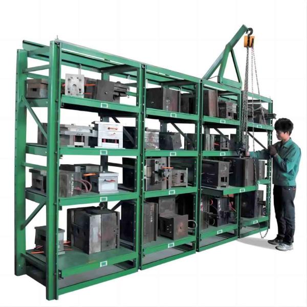 Customizable Storage Solution Heavy-Duty Open Mould Rack with Pulling out Drawer