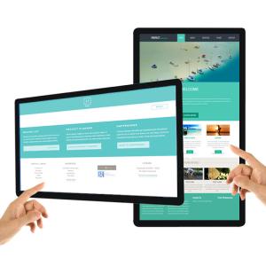 43 inch Full HD digital Capacitive Touch Elevator wall mount digital signage