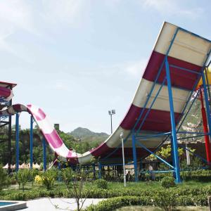 Wholesale Custom Fiberglass Water Slides with Galvanized carbon steel from china suppliers