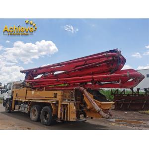 Truck Mounted Concrete Pump M38-5 Maximum Flexibility On 3 Axles