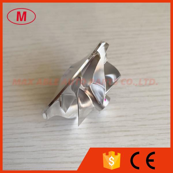 MGT1754 reverse 4830/2/1 41.80/53.98mm 6+6 blades LEP style Turbo milling/aluminum 2618/billet compressor wheel