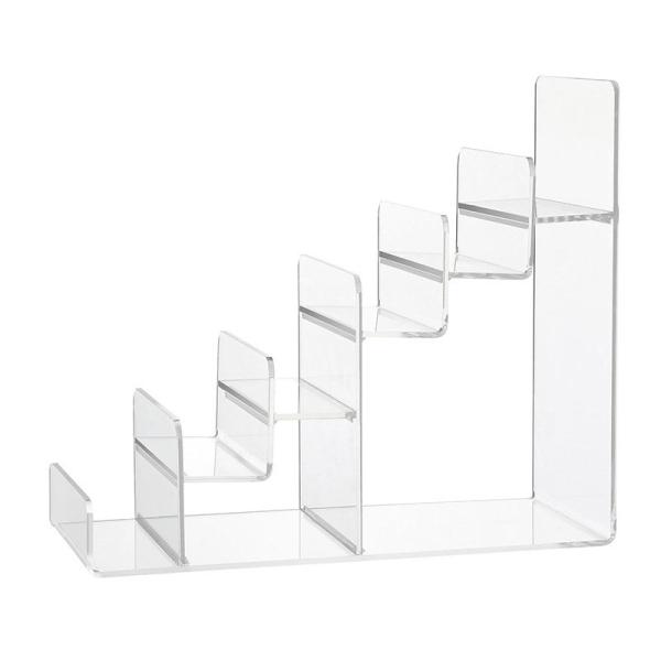 Countertop Multi Layer Acrylic Display Stands Plexiglass Display Box For Wallet Bag