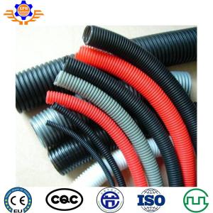 63-110MM Plastic Corrugated Pipe Extrusion Line PE PP PVC Flexible Garden Pipe