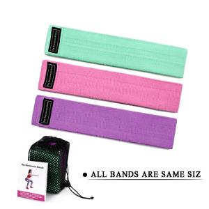 Stretchable Pilates Rubber Band / Non Slip Resistance Bands With Good Elasticity