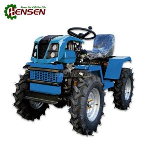 Blue Small Autonomous Tractor 4x4 Mini Tractor Multifunctional