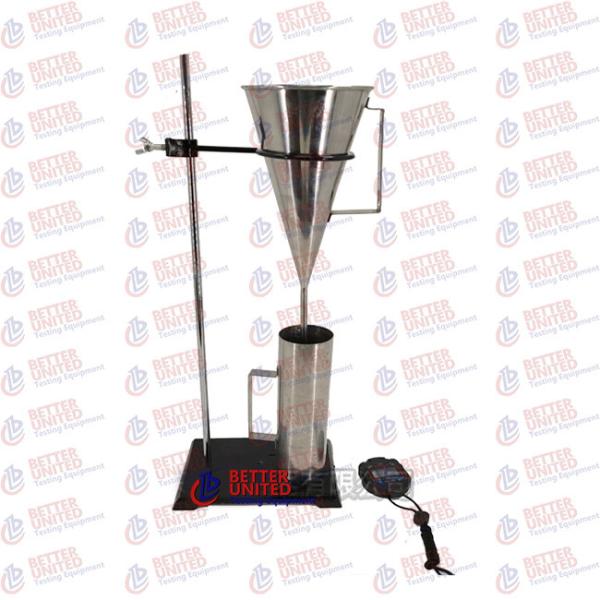 Standard Funnel Viscometer With Bracket And Stopwatch Drilling Fluids Testing