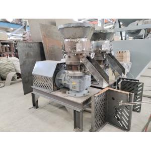 Flat Die Fertilizer Granulator 95% Granulation Rate For Making Organic Pellet