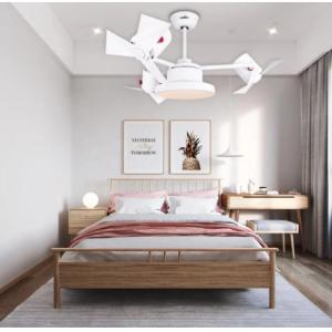 ECO Chandelier Bathroom Ceiling Fan With Light Household Use