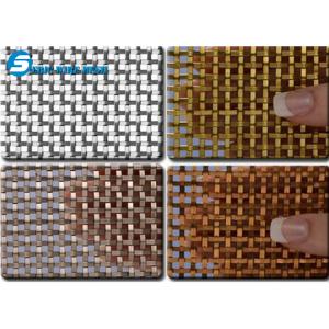 Wholesale Flat-Wire Decorative Mesh Fandango Bronze from china suppliers