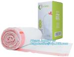 Customized biodegradable compostable Drawstring garbage bag, compostable garbage