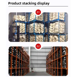 Warehouse Storage Pallet Stackable Metal Racks Heavy Duty Pallet Stacking Frames