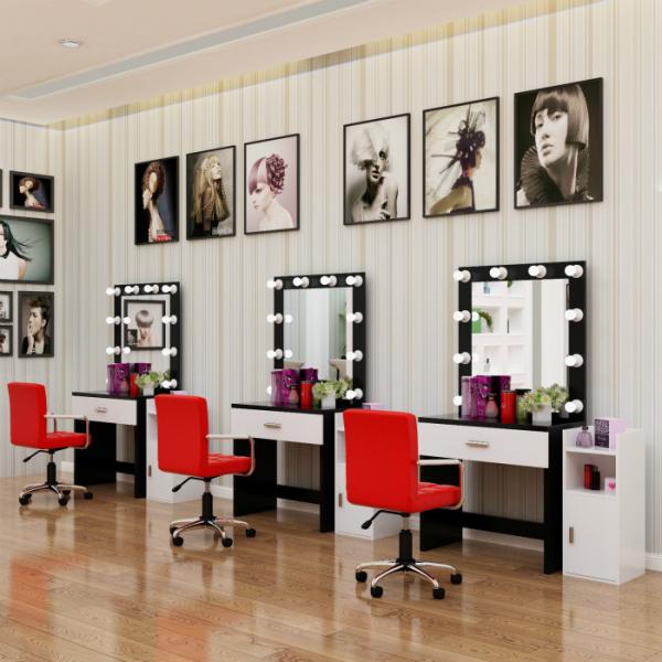 Eco-Friendly cheap dressing table mirror with led lights