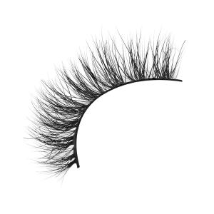 Natural Look Fake 14mm 3D Faux Mink Lashes With 2 Pairs Packaging