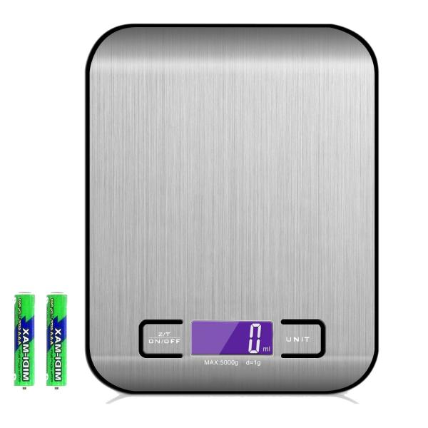 Mini Electronic Weighing Balance for Home Kitchen 5kg Capacity Battery Operated