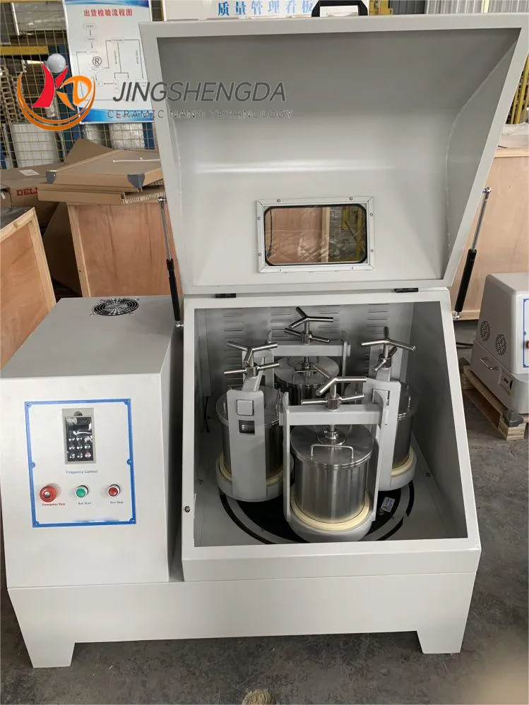 220V Lab Planetary Ball Mill 0.75kw for Nano Powder Grinding