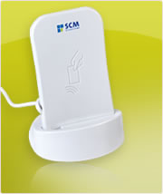 Wholesale SCM MICROSYSTEMS SCL010 dual interface card reader from china suppliers
