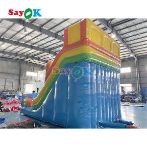 Outdoor Inflatable Slide Simple PVC Inflatable Bouncer Slide Blow Up Commercial