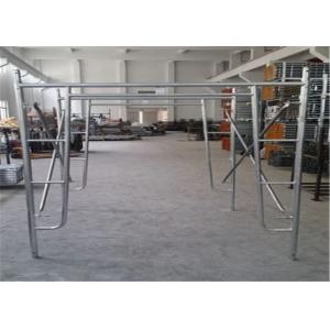 Pre - Galvanized Scaffolding Frame System Scaffolding Walk Through Ladder