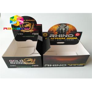 Eco Friendly Display Paper Box , Gift Wrap Box Counter Snack Energy Bar