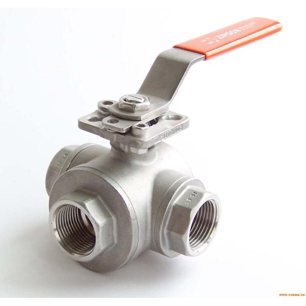 PTFE Seats Trunnion Mounted Ball Valve , Seal Structure Floating Ball Check