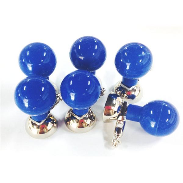 Hospital Suction Bulb For Adults , Metal Chest Electrodes For Snap / Clip