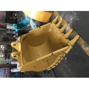 Wear resistance Q460D Excavator Rock Bucket Step Width 1000mm