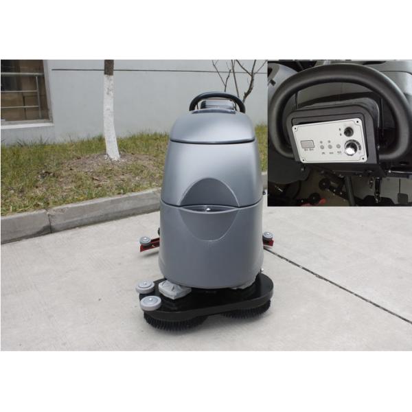 Different Size Industrial Hard Floor Cleaner Machine , Warehouse Floor Cleaning