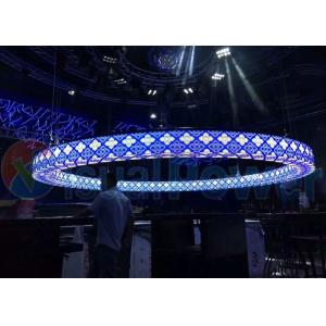Light weight P4 flexible led display with Nationstar Leds for making circular