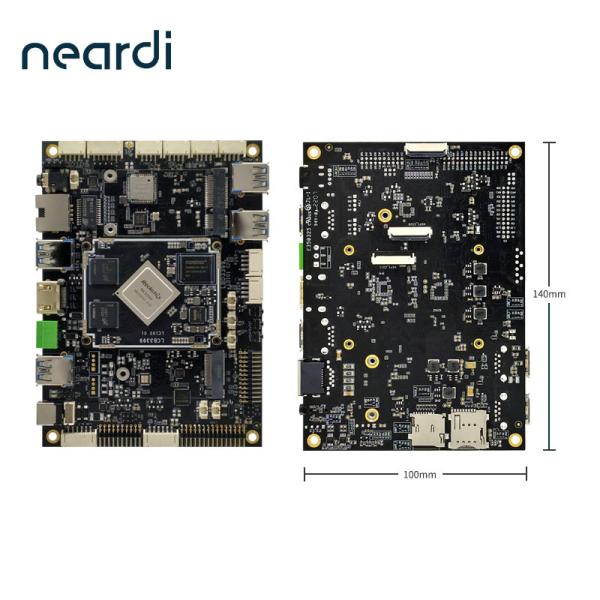 Quality RJ45 1x10/100/1000 Ethernet Embedded Linux Rockchip SBC Arm Cortex Board LKD3399 for sale