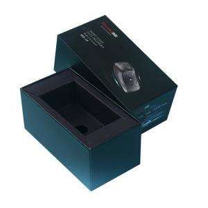 150x150mm Custom Printed Paper Boxes , Metallic Paper Packaging with plastic