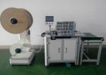 Easy To Set Double Wire Binding Machine , Double Loop Wire Spool Binding Machine