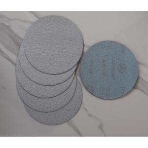 White Aluminum Oxide Hook And Loop Sanding Disc For Wood Orbital Sander