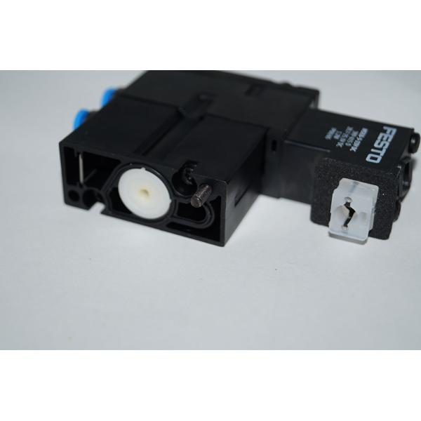 M2.184.1111 4 / 2 Way Festo Valves Printing Machine Parts Black Color MEBH-4/2-QS-4-SA 160240