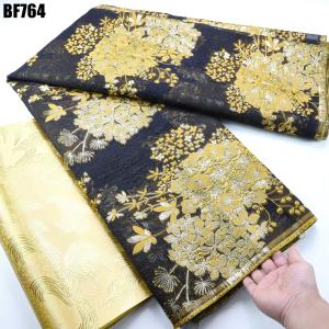 Customizable Color African Brocade Jacquard Fabric with and Jacquard Damask