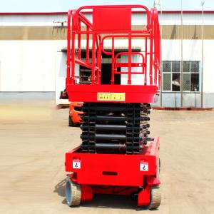 6-14m Manual Movable Scissor Lift Hydraulic Mobile Electric Scissor Lift
