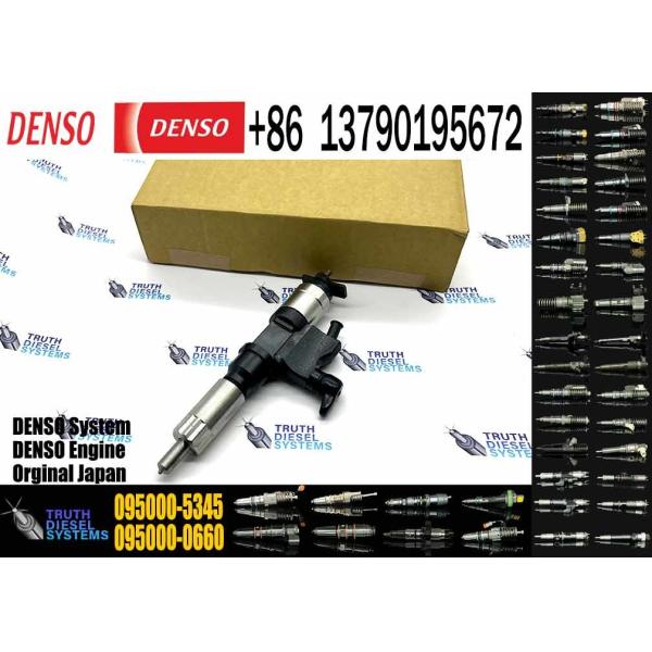 Diesel fuel injector 095000-5344 095000-5342 095000-5345 for 4HK1 6HK1 8-97602485-6