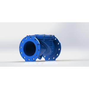 Water ISO Certified Swing Flex Check Valve With Ductile Iron Body Material