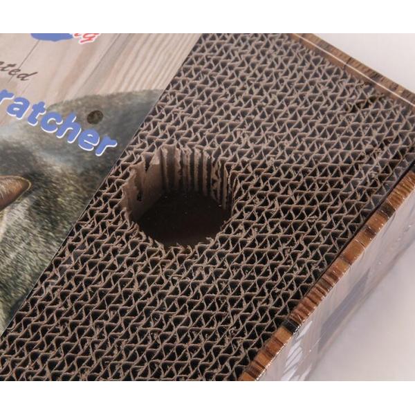 Solid Flat Cat Scratch Lounge , Chaise Lounge Cat Scratcher Superior Cardboard