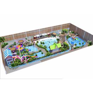 Wholesale Wheelchair Accessible Fiberglass Aqua Park Design With Stainless Steel And Concrete Elements from china suppliers