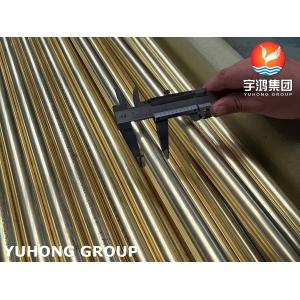 ASTM B111 C44300 O61 Admiralty Brass Seamless Tube, For Heat Exchanger