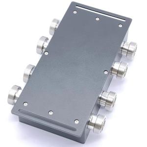 Hybrid Combiner Hybrid Coupler 4 in 4 out 698-3800MHz DIN-F with DIN-F Interface