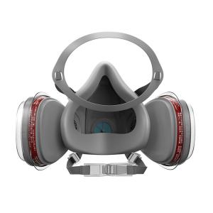 GB2626-2006 Antigas Full Face Reusable Painted Petrol Gas Mask