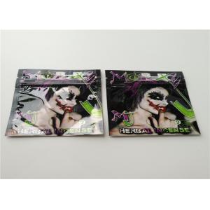 Aluminum Foil Herbal Incense Packaging Matte OPP Material With Transparent Color